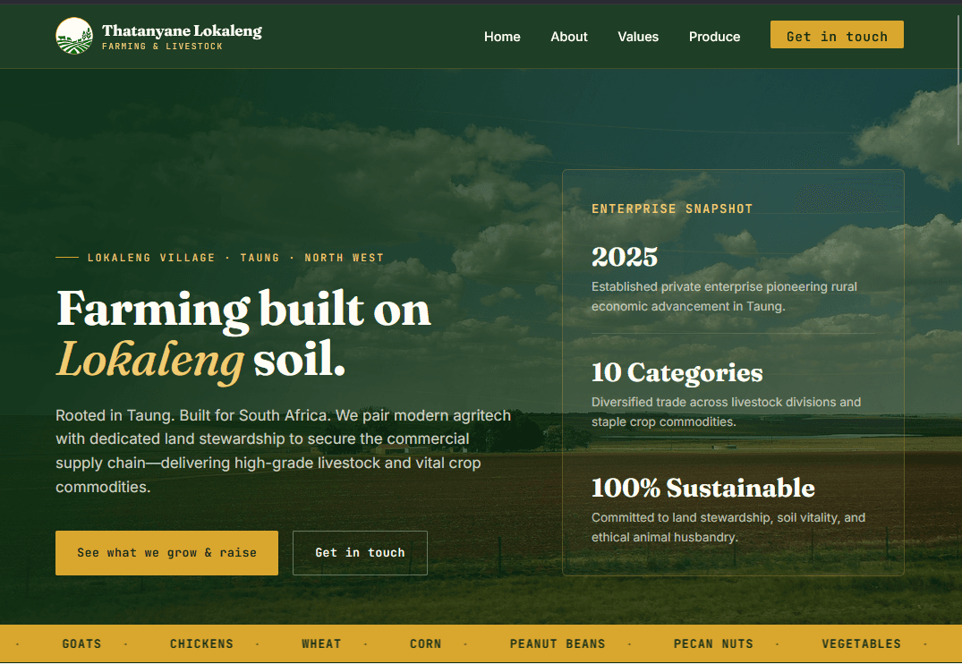 Thatanyane Lokaleng Farming & Livestock